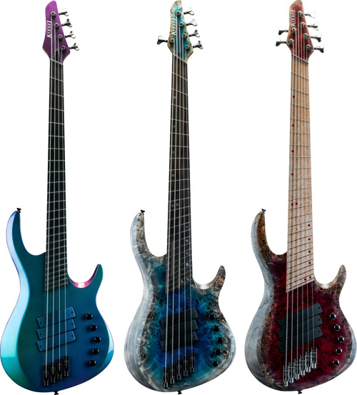 Kiesel ARIES 2 bass guitars series