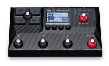 Zoom B2 Four - new multi effect bass processor
