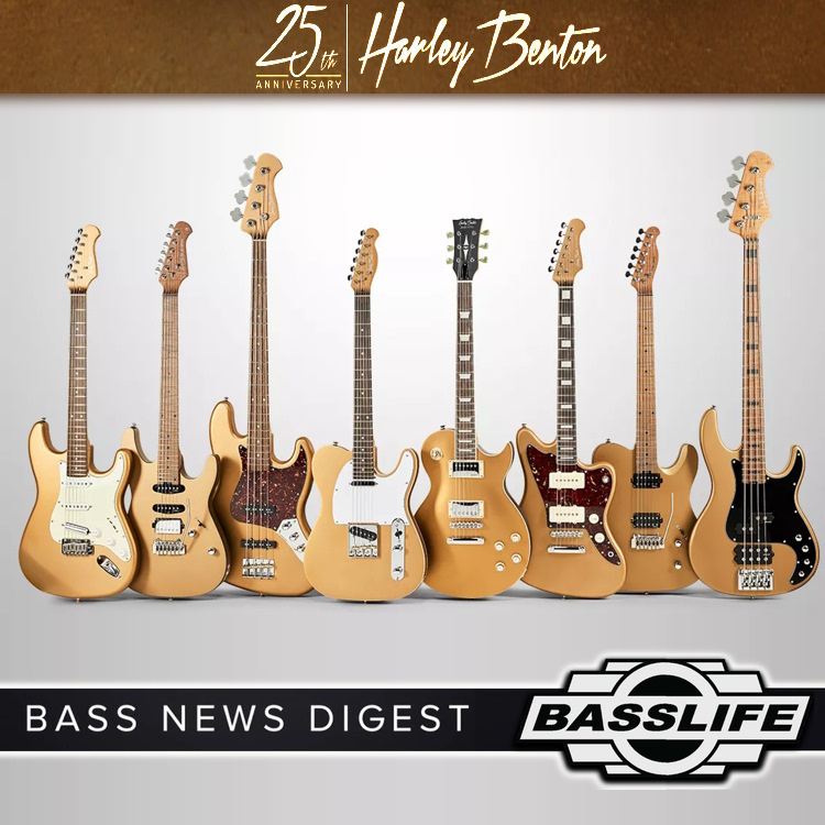 Bassweek #8: Harley Benton guitars and basses, Marshall sold out, VST Distortion Hot Potato, JHS pedals Bat-Sim